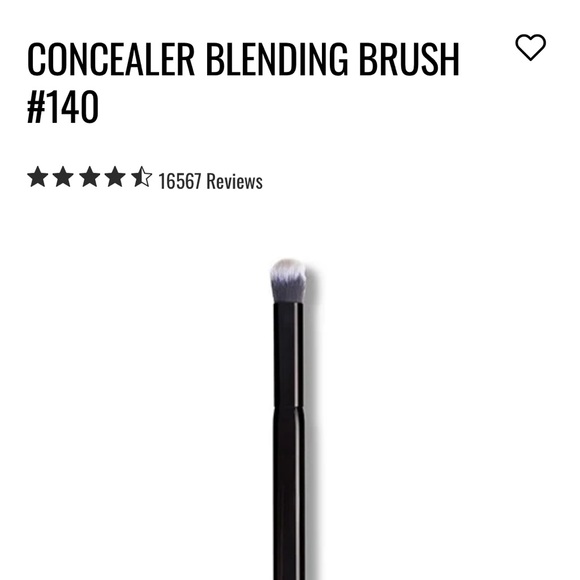 IL MAKIAGE concealer blending brush # 140 NEW - Picture 6 of 7